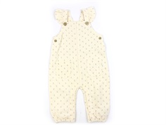 Lil Atelier turtledove blomstrede loose overalls
